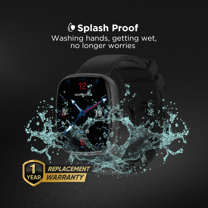BLACK Fit 2S Health Monitor Smart Watch, upto 15 Day battery, 1.83in screen, 1Yr Warranty BLACK Fit 2S Health Monitor Smart Watch, upto 15 Day battery, 1.83in screen, 1Yr Warranty